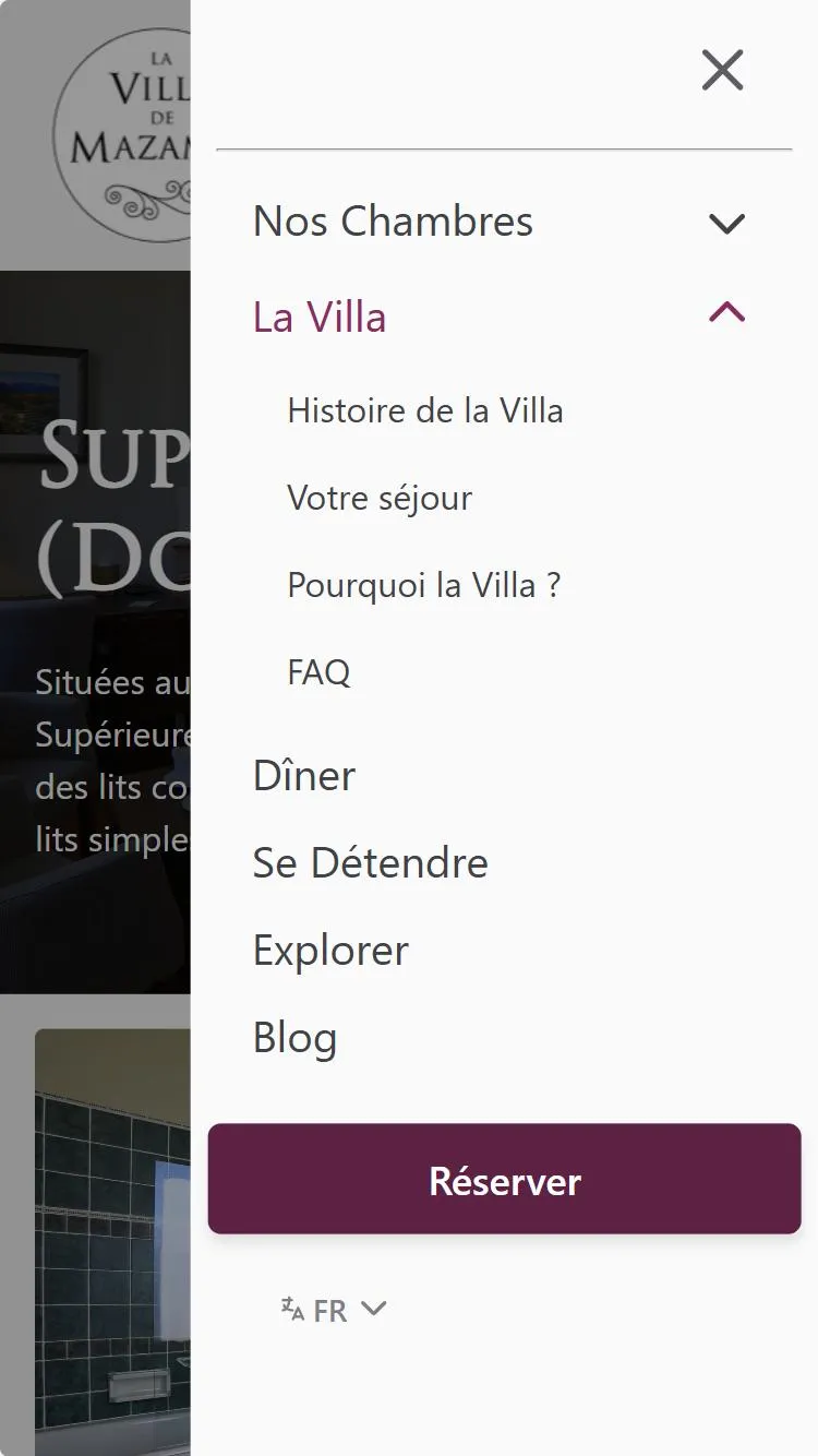 Navigation mobile après - interface native