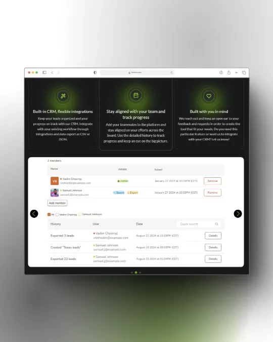 Présentation de la nouvelle fonction carrousel